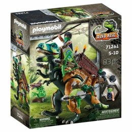 Playset Playmobil Dino Rise - Tyrannosaurus and soldier 71261 83 Części