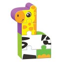 Puzzle dla dzieci Reig Zoo Blocks 22 Części