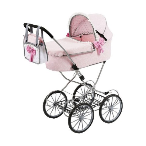 Wózek dla Lalek Reig Dolls Pram Różowy 64 cm