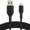 Kabel USB do Lightning Belkin CAA002BT0MBK Czarny 15 cm