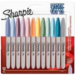 Zestaw markerów Sharpie Mystic Gems 12 Części Ciasto