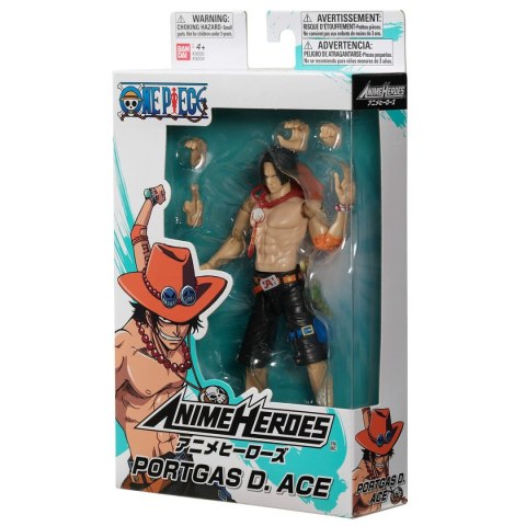 Figurki Superbohaterów One Piece Bandai Anime Heroes: Portgas D. Ace 17 cm
