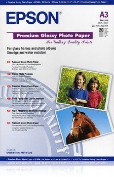 Papier Premium Glossy Photo 20 arkuszy 255 g/m A3