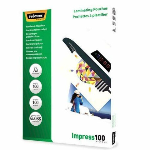 Torba Fellowes 5351205 Laminator 100 Sztuk Przezroczysty A3 (100 Sztuk)