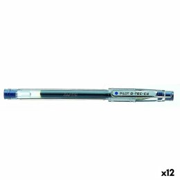 Długopis żelowy Pilot G-TEC C4 Niebieski 0,2 mm (12 Sztuk)