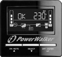 POWER WALKER UPS LINE-IN VI 1100 CW FR 1100VA, 3X 230V PL, USB, RS-232, LCD, EPO