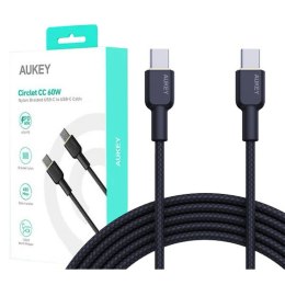 Kabel USB-C Aukey CB-NCC1 Czarny 1 m