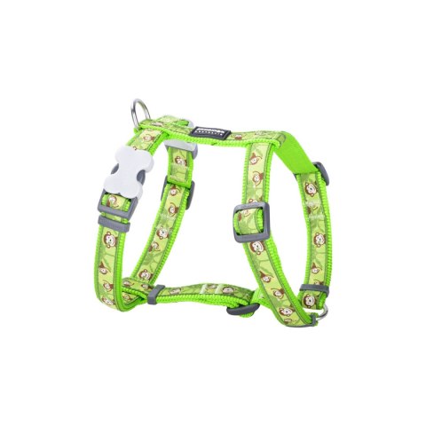 Szelki dla psa Red Dingo STYLE MONKEY LIME GREEN 36-54 cm 30-48 cm