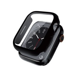 Etui ze szkłem Hybrid Watch Case Apple Watch 45mm Czarne