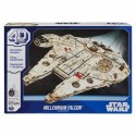 Zestaw do budowania Star Wars Millennium Falcon 223 piezas 43 x 31,4 x 22,4 cm Szary Wielokolorowy