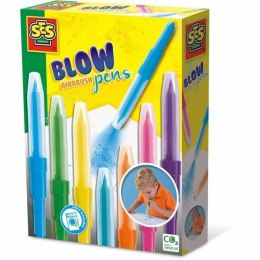 Zestaw markerów SES Creative Blow airbrush pens Wielokolorowy