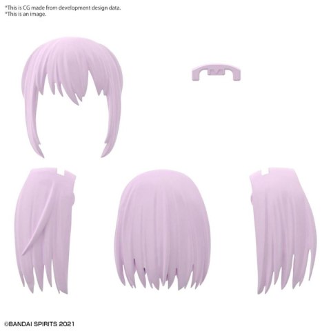 Akcesoria Bandai OPTION HAIR STYLE PARTS VOL.4 ALL 4 TYPES