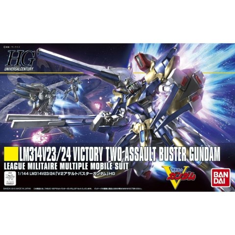 Figurki Superbohaterów Bandai 1/144 VICTORY TWO ASSAULT BUSTER GUNDAM Nowoczesny