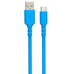 Kabel USB A na USB-C DCU Niebieski 1 m
