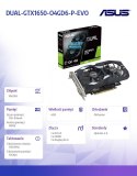 Karta graficzna GeForce GTX 1650 DUAL EVO OC 4G GDDR6 128bit HDMI/DP