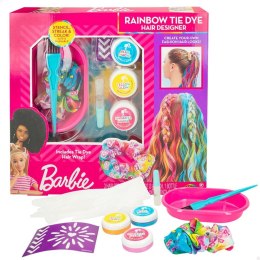Zestaw do Włosów Barbie Rainbow Tie 15,5 x 10,5 x 2,5 cm Włosy z rozjaśnionymi pasemkami Wielokolorowy