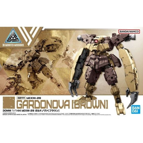 Figurka kolekcjonerska Bandai 1/144 bEXM-29 GARDONOVA [BROWN]