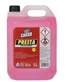 CARSO PRESTA -35C 5L Czerwony - płyn do chłodnic