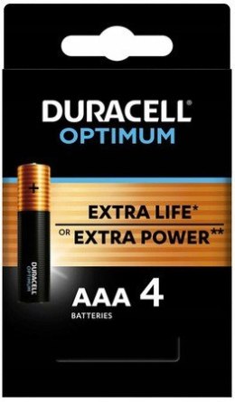Baterie Optimum AAA LR3 blister 4 sztuki