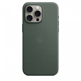 Etui z tkaniny FineWoven z MagSafe do iPhonea 15 Pro Max - wieczna zieleń