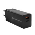 Ładowarka GaN Power Pro | 1xUSB-C | 1xUSB | 100W | 5-20V | 1.5-5A| PD | Czarna