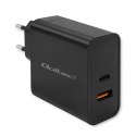 Ładowarka Super Quick PD | 1xUSB-C | 1xUSB | 65W | 5-20V | 1.5-3.25A | Czarna