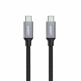 Kabel USB C Aukey CB-CD5 Czarny Czarny/Szary 1 m