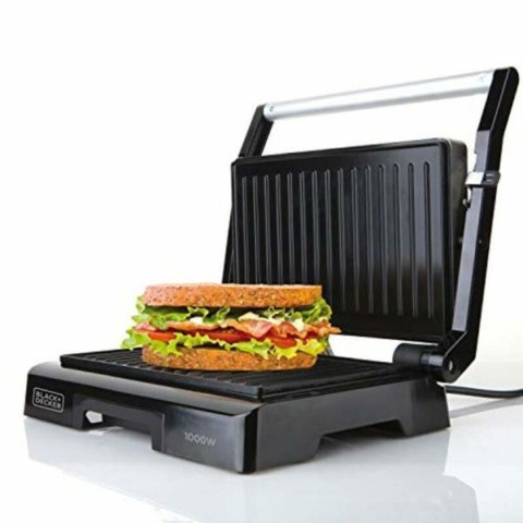 Elektryczny Grill Black & Decker BXGR1000E 23 x 14,5 cm 1000 W