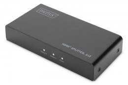Rozdzielacz (Splitter) HDMI 2-portowy 4K 60Hz UHD 3D HDR HDCP 2.2 audio downscaling