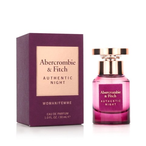 Perfumy Damskie Abercrombie & Fitch EDP Authentic Night Woman 30 ml