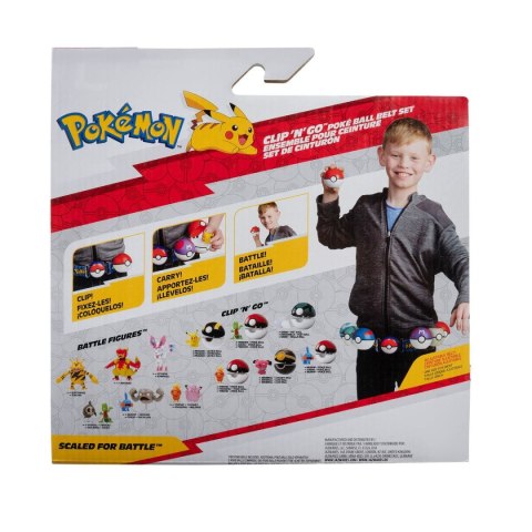 Figurki Superbohaterów Pokémon Clip belt 'N' Go - Machop 5 cm