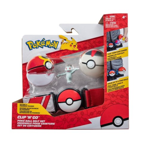 Figurki Superbohaterów Pokémon Clip belt 'N' Go - Machop 5 cm