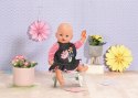 Sukienka jeansowa Dolly Moda dla lalki Baby Born 43 cm