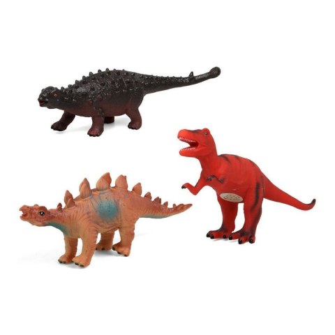 Zestaw Dinozaurów 28 cm z dźwiękiem