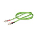 Kabel USB Startech LCLCL-2M-OM5-FIBER Kolor Zielony 2 m