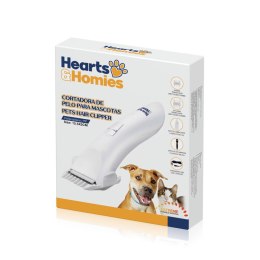 Trymer dla zwierząt domowych Hearts & Homies HEARTS&HOMIES Biały polipropylen 15,5 x 5 cm