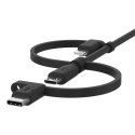 BELKIN CABLE 3W1 USB-A - LTG/MICROUSB/USB-C 1M