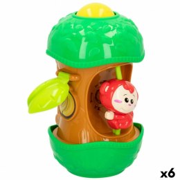 Interaktywna zabawka dla niemowląt Winfun Małpa 11,5 x 20,5 x 11,5 cm (6 Sztuk)