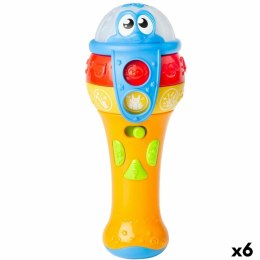 Toy microphone Winfun 7,5 x 19 x 7,8 cm (6 Sztuk)