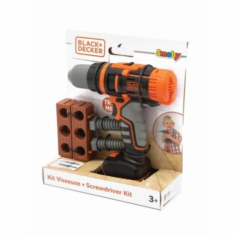 Zabawkowa wiertarka Smoby Black + Decker