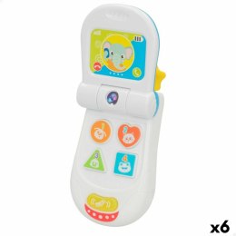 Zabawkowy telefon Winfun 7 x 13,5 x 4,1 cm (6 Sztuk)