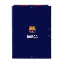 Folder F.C. Barcelona Czerwony Granatowy A4