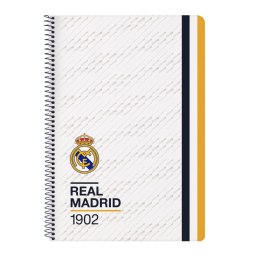 Notatnik Real Madrid C.F. Biały A4 80 Kartki