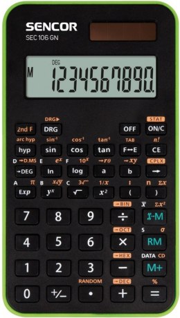 Kalkulator szkolno - naukowy SEC 106 GN 10 cyfr 56 funkcji