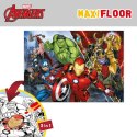 Puzzle dla dzieci The Avengers Dwustronny 108 Części 70 x 1,5 x 50 cm (6 Sztuk)