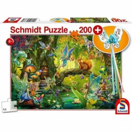 Układanka puzzle Schmidt Spiele Fairies in the Forest 200 Części