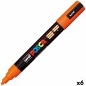 Mazaki POSCA PC-5M Pomarańczowy (6 Sztuk)
