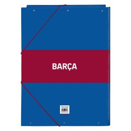 Folder F.C. Barcelona M068 Kasztanowy Granatowy A4