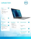 Notebook Latitude 7440 Win11Pro i5-1335U/16GB/512GB SSD/14.0 FHD/Intel Iris Xe/ThBlt&FgrPr&SmtCd/FHD/IR Cam/Mic/LTE 4G+BT/Backli