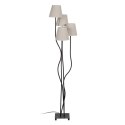 Lampa Stojąca Brązowy Czarny Krem Żelazo 60 W 220-240 V 38 x 34 x 138 cm